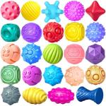 24 Pcs Bright Sensory Balls for Toddlers