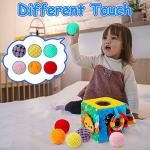 Beetoy Sensory Busy Cube for Babies and Toddlers