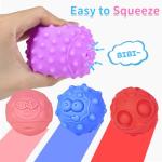 24 Pcs Bright Sensory Balls for Toddlers