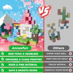 Annexfun 100-Piece Unicorn Magnetic Building Blocks