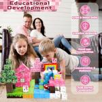 Annexfun 100-Piece Unicorn Magnetic Building Blocks