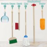 Wooden Kids Cleaning Set – Pretend Play Kit
