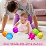 Baby Sensory Massage Ball Set - BPA Free