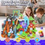 Magnetic Building Blocks Set for Kids 4-8