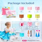 Hiwawind Princess Castle Magnetic Building Blocks