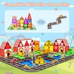 Magnetic Farm Animal Building Tiles for Kids