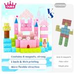 Hiwawind Princess Castle Magnetic Building Blocks