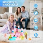 Hiwawind Princess Castle Magnetic Building Blocks