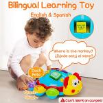 Bilingual Musical Crawling Toy for Infants