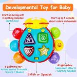 Bilingual Musical Crawling Toy for Infants