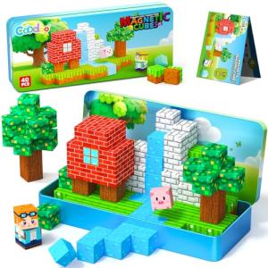 Magnetic Building Blocks Set for Kids