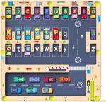 Magnetic Letter Maze Puzzle for Kids 2-5