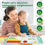 Montessori Magnetic Fraction Puzzle for Kids