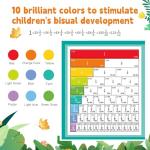 Montessori Magnetic Fraction Puzzle for Kids