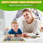 Magnetic Letter Maze Puzzle for Kids 2-5