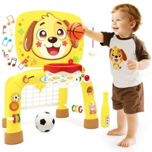 Montessori Sports Set: Basketball, Soccer, Baseball Toy