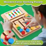 Color Matching Puzzle Toys for Kids Ages 3-7