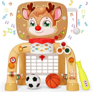 Multi-Sport Activity Center for Toddlers 1-3 Years