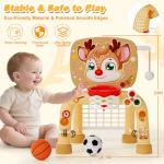 Multi-Sport Activity Center for Toddlers 1-3 Years