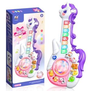 Musical Cartoon Guitar Toy for Toddlers