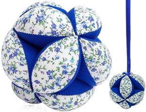 Montessori Baby Fabric Rattle Ball for Sensory Play