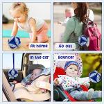 Montessori Baby Fabric Rattle Ball for Sensory Play