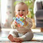 Montessori Teething Toys for Infants - Blue