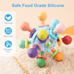 Montessori Teething Toys for Infants - Blue