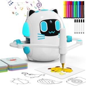 Drawing Robot Art Kit for Kids Ages 3+