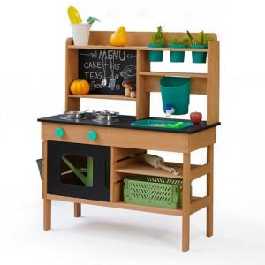 Outdoor Wooden Mud Kitchen Playset for Kids