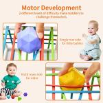 Montessori Sensory Activity Cube for Babies and Toddlers