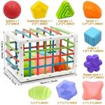 Montessori Sensory Activity Cube for Babies and Toddlers