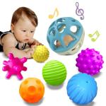 Montessori Sensory Baby Balls and Rattle Toys