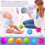Montessori Sensory Baby Balls and Rattle Toys