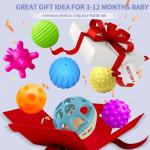 Montessori Sensory Baby Balls and Rattle Toys
