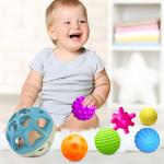 Montessori Sensory Baby Balls and Rattle Toys