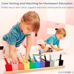 Montessori Crayon Holder for Kids Storage Caddy