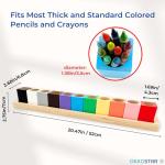Montessori Crayon Holder for Kids Storage Caddy