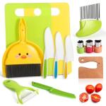 Montessori Kids Kitchen Knife Set - 14 Pieces