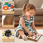Montessori Busy Board with LED for Toddlers