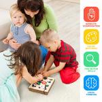 Montessori Busy Board with LED for Toddlers