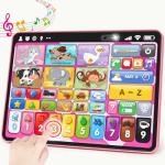 Trilingual Learning Tablet for Toddlers with Music