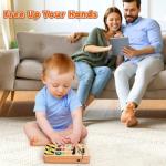 Busy Board Montessori Toy with LED Lights