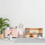 2-Shelf Bookcase and Toy Storage Organizer