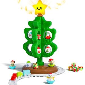 Musical Light Up Christmas Tree Toy for Toddlers