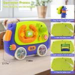 Ayyomo 3-in-1 Light-Up Montessori Bus Toy