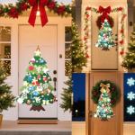 Montessori DIY Felt Christmas Tree Set for Kids