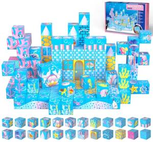 140PCS Light-Up Magnetic Building Blocks Set