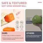 Soft Spiky Sensory Balls for Baby Development