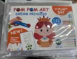 YPLUS Pom Poms Arts and Crafts Kit for Kids